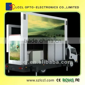 Mobile LED Screen Truck Pitch 10mm Vehicle Mounted LED Screen / Moblie Advertising Trucks for Sale thumbnail-1