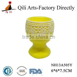 Unique Decorative Ceramic Fruit Bowl Round Salad Bowl thumbnail-3