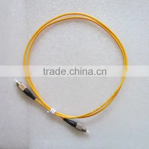 1M FC to FC Simplex 9/125 Single Mode Fiber Optic Patch Cable Cord Jumper thumbnail-1