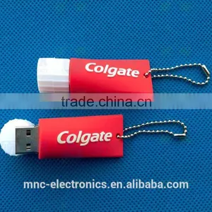 Promotional Gift Custom Logo Printing Tooth Paste Tube Shape 1GB, 2GB, 4GB, 8GB Usb Flash Pen Drive Supplier's Choice thumbnail-6