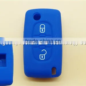 Silicone Car Key Cover For Colorful Key Fob Silicone Holder Replacement Case thumbnail-3