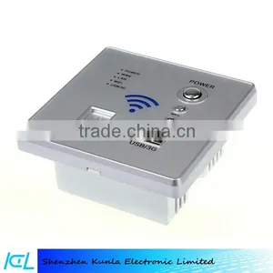 Wholesale Wall Socket USB WIFI Router WIFI AP Wireless WIFI USB Charging Panel Socket thumbnail-2