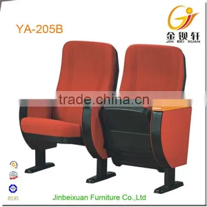 Wholesale Price Auditorium Chairs With Writing Pad thumbnail-4