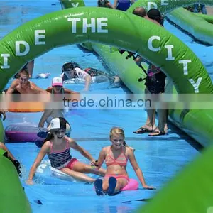 Lanqu Giant 300m Slip n Slide Slide the City thumbnail-2
