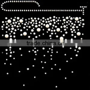 New Wing Rhinestone Transfer Design ,rhinestone Hot Fix Motifs thumbnail-1