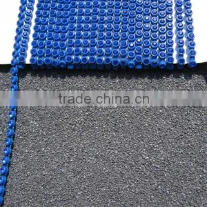 SS8 Colored Rhinestone Trimming/D115 Plastic Base With Sapphire Cup Chain for Wedding Dress/ Rhinestone Banding(RT-240-A-COL) thumbnail-4