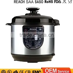 Non Stick Coating Pot Aluminum Safety Valve Pressure Cooker 220V Quality Choice thumbnail-1