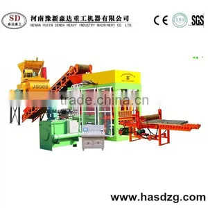 Hot Sale in Africa From China QT4-15 Concrete Brick Making Machine thumbnail-1
