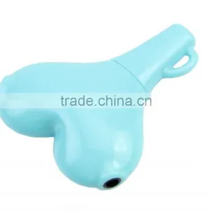 3.5mm Stereo Audio Headset Heart Shape Headphone Splitter Connector Adapter thumbnail-2