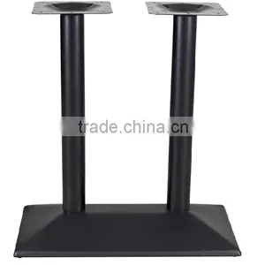 Foshan Supplier Industrial Style Round Cast Iron Metal Dining Table Base Leg With Powder Coated thumbnail-3