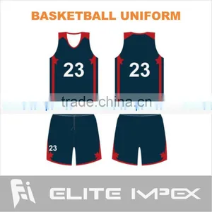 100 % Polyester Basketball Uniform thumbnail-1
