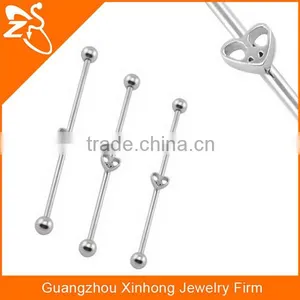 Fashion Surgical Steel Industrial Barbell Anchor Industrial Piercing Jewelry thumbnail-3