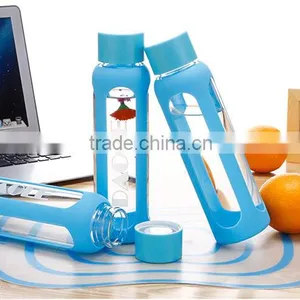 High Quality and High-grade Unbreakable Glass Water Bottle thumbnail-2