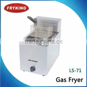 Single Tank Table Top Gas Fryer thumbnail-1