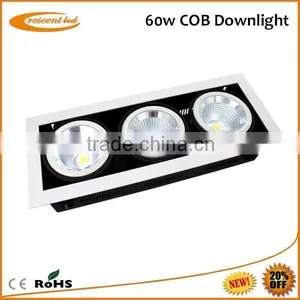 Dimmable 60w Square Led Downlight With Competitive Price thumbnail-1