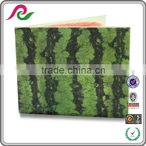 2016 Latest Design Fortable Anti Tear Tyvek Watermelon Paper Money Wallet thumbnail-1
