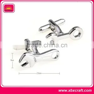 Simple Shaped Silver Business Cufflink Sleeve Buttons thumbnail-4