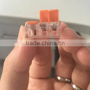 Directly Factory Replace Wago 221 Type 40% Smaller and 100% Transparent Electrical Wire Connectors for All Wire Types thumbnail-5