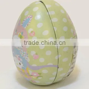 Egg Shape for Christmas Gift With Attractive Design Tin Box thumbnail-1