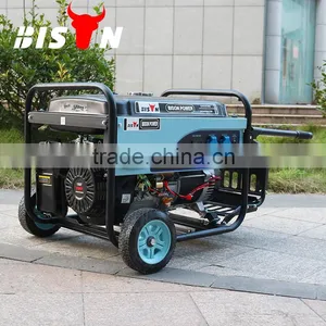 Bison China Taizhou Factory 5KW Gasoline Generator Blue Design thumbnail-1