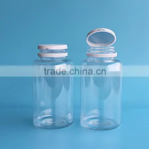 200ml Plastic Medicine Bottle With Tearing Lid Screw Cap,200cc Chewing Gum Bottle thumbnail-3