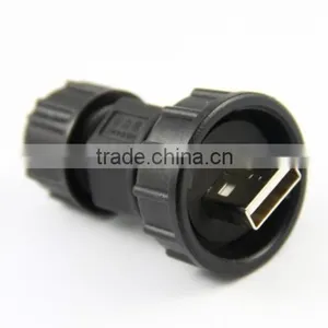 USB Lock Type Waterproof Panel Mount thumbnail-3