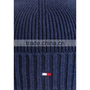 China Factory Hot Sale Fashion Cheap Winter Acrylic Custom Knit Hat thumbnail-5