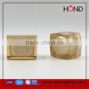 Square Cosmetic Acrylic Jar 15g,square Acrylic Jar, Shiny Cosmsetics Jars thumbnail-2