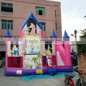 Hot Commercial Princess Inflatable Bouncer Castle thumbnail-1