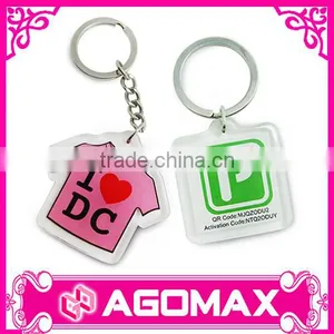 High Quality Multi-purpose Clear Plastic Acrylic Keychains thumbnail-2