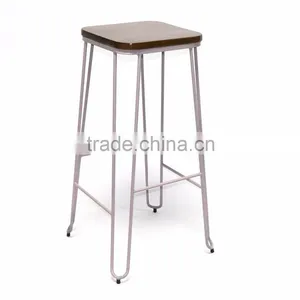 Modern Appearance Furniture Metal Wire Bar Stool, Iron High Stool for Sales, Counter Stool thumbnail-3