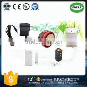 FBS-006 Wireless Burglar Alarm, Home Alarm System, Intelligent Security, Infrared Alarm (FBELE) thumbnail-1