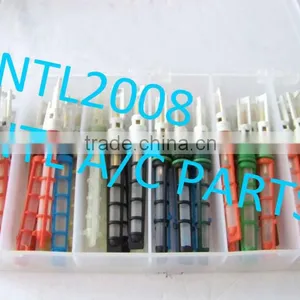 Auto Air Conditioner Orifice Tube/Throttle Valve/T-top Auto A/C Orifice Tube Box Kit Orifices Assortment/ORIFICE VALVE SET thumbnail-1