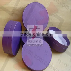 Cardboard Round Cylinder Packaging Gift Paper Box thumbnail-1