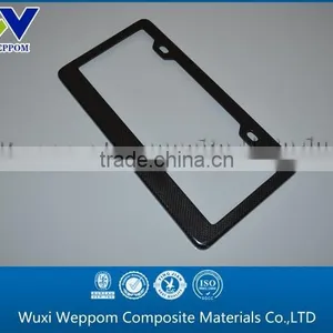 Welcome Custom,Unique CFRP License Plate Frame(1K 3K 6K) thumbnail-1
