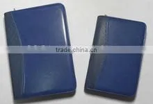 Leather Hardcover A4 or A5 Portfolio Folder Append Calculator With Notepaper thumbnail-1
