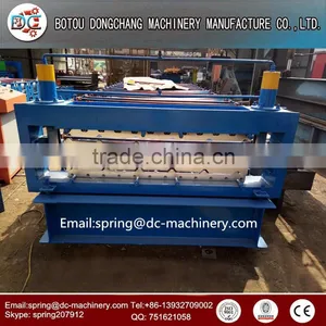Trapezoid Floor Deck Plate Roll Forming Machine thumbnail-3