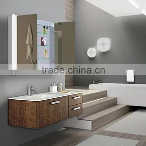 Fluorescent Light Backlit Mirror Cabinet thumbnail-1