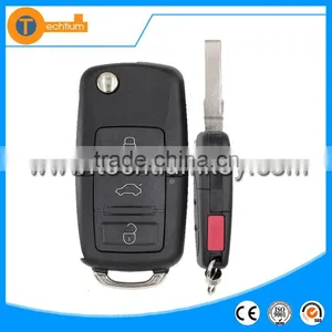 1J0 959 753 P Flip Key With 433Mhz and Chip Remote Car Key for VW New Beetle Eos R32 Rabbit GTI CC Jetta Golf 4 5 6 thumbnail-1