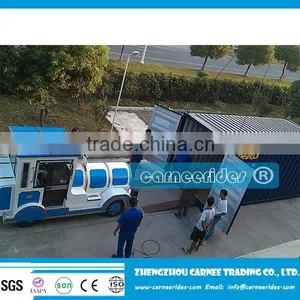 Attraction Amusement Trackless Train Ride for Sale thumbnail-4