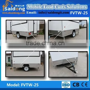 New Style New Shape Food Truck Fast Food Van/hamburgers Carts Food Cart for Sale thumbnail-6