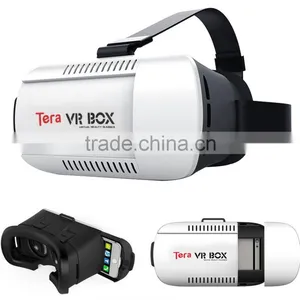 VR Box With Remote Headset Virtual Reality Headset 3D Viewing Glasses For IPhone/Samsung thumbnail-1