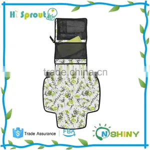 Portable Diaper Changing Station Kit With Mat for Travel thumbnail-1