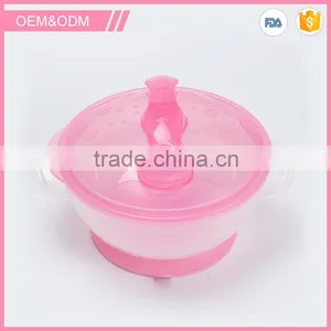 Baby Product Bpa Free Plastic Kids Soup Bowl With Strong Sucker thumbnail-1