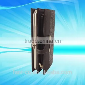 Gorgeous Style With Metal Clip and Snap Design Clutch Leather Purse for Women/ladies/girls thumbnail-6