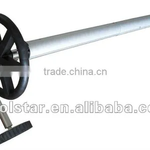 Swimming Pool Cover Roller for Bubble Cover, Solar Cover Reel P1820 w/ SS Frame & Elastic Straps and Aluminium Tubes thumbnail-1