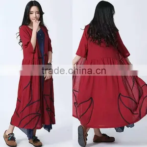 Dress Linen Dresses for Women thumbnail-1