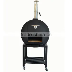 Wood Burning Pizza Oven Smoker Smoke Oven for Outdooring Using thumbnail-3