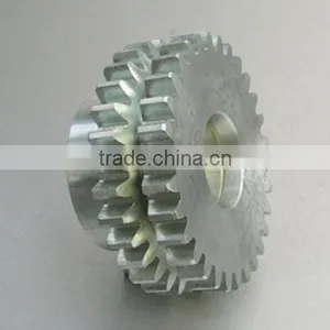 Customized Steel Double Gear Wheel thumbnail-1