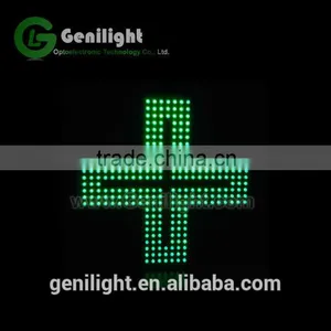Indoor Acrylic 80X80cm Pharmacy Led Cross Sign thumbnail-3
